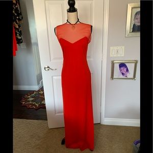 Red dress prom holiday